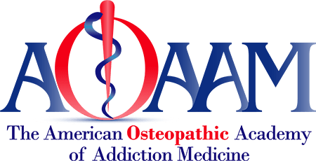 The American Osteopathic Academy of Addiction Medicine (AOAAM) logo