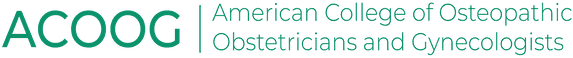 The American Osteopathic College of Obstetrics and Gynecology (ACOOG) logo