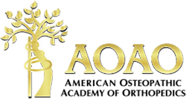 The American Orthopedic Academy of Orthopedics (AOAO) logo